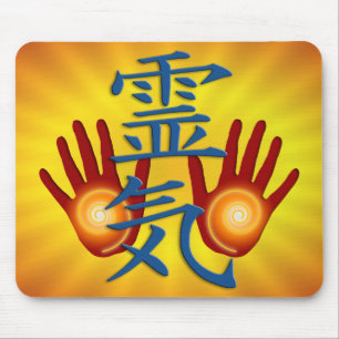 Reiki händer musmatta