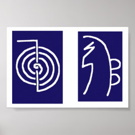 REIKI HEALING Chokuray ShayHayKi Avstånd Healer Poster