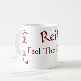 Reiki känner energi kaffemugg