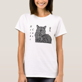 Reiki katt tee shirt