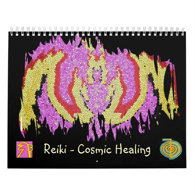 Reiki - kosmiskt läka av Navin Joshi Kalender (Omslag)