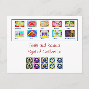 Reiki ledar- verktyg - presentartiklar för vykort