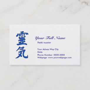 Reiki ledar- visitkort
