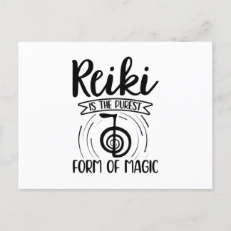 Reiki Magic | Reiki Master Meditation Gift Idea Vykort