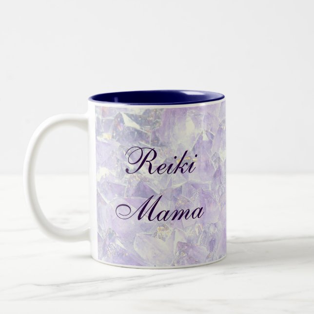 Reiki Mamma Två-Tonad Mugg (Vänster)