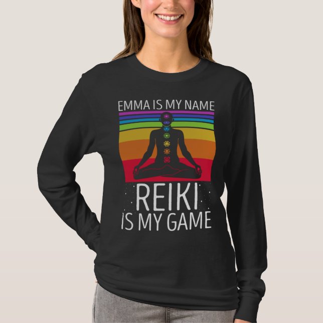Reiki Mandala Quote for Reiki and Reiki Master  1 T Shirt (Framsida)