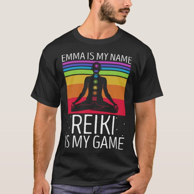 Reiki Mandala Quote for Reiki and Reiki Master  1 T Shirt (Framsida)