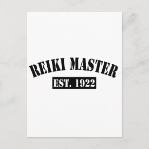 Reiki-mästare Vykort