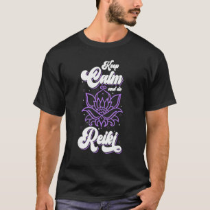 reiki master and energy healer reiki t shirt