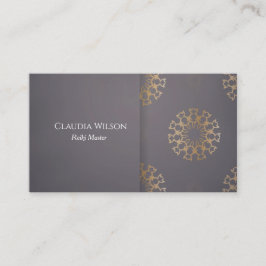 Reiki Master Andlig Energy Healer Visitkort