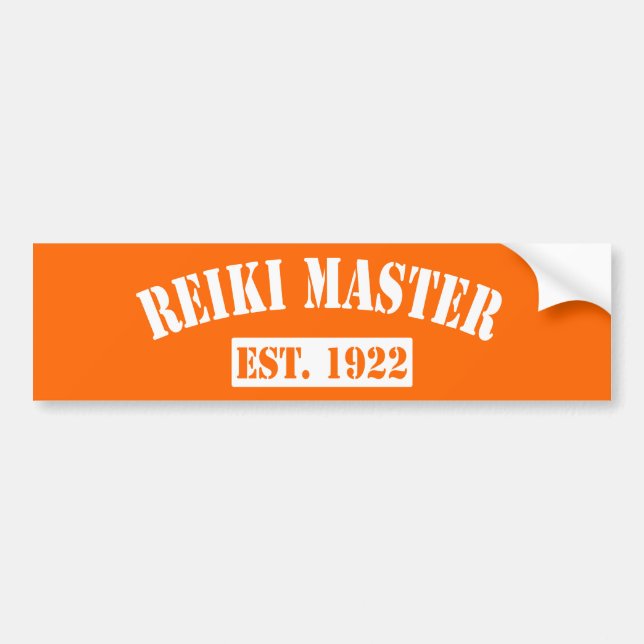 Reiki Master Bildekal (Framsidan)
