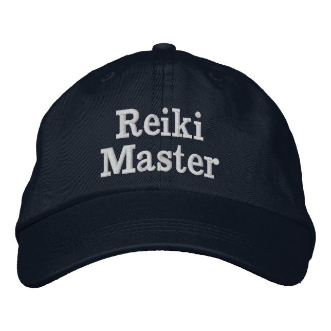 Reiki Master Broderad Keps (Framsida)