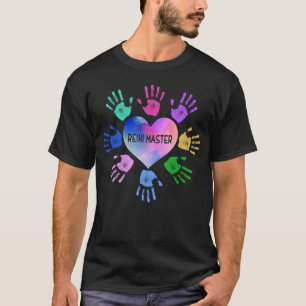 Reiki Master Hand Heart T Shirt