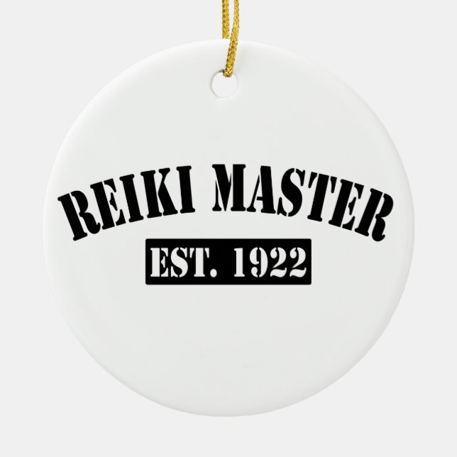 Reiki Master Julgransprydnad Keramik (Framsidan)