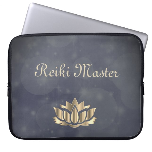 Reiki Master Laptop Sleeve (Framsidan)