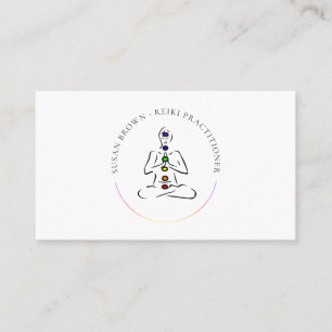 Reiki Master med Chakras-Affärskortet Visitkort