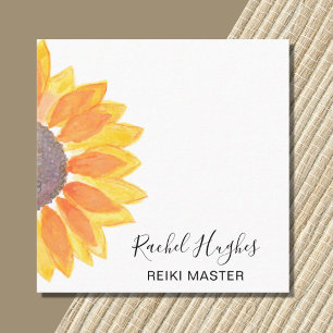 Reiki Master Minimal Affärskort Fyrkantigt Visitkort