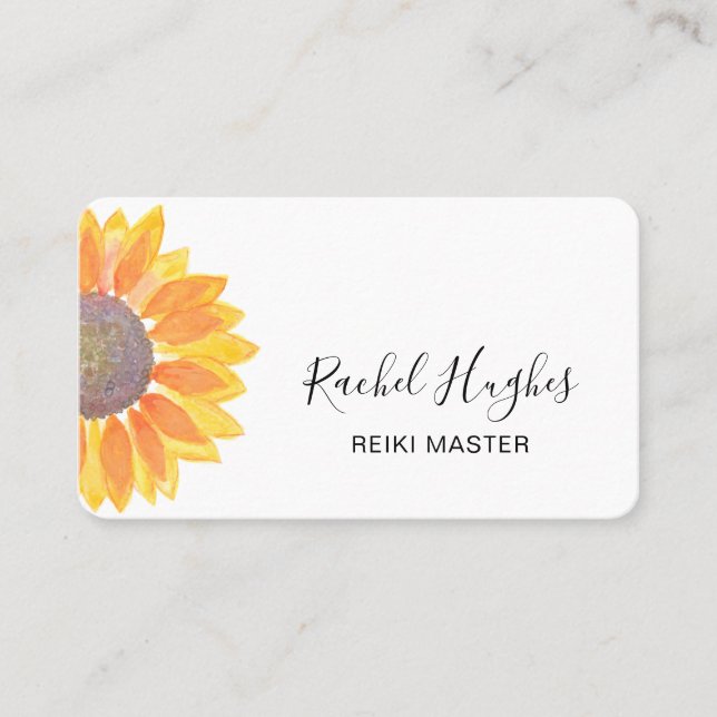 Reiki Master Modern Affärskort Visitkort (Framsida)
