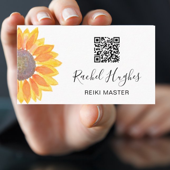 Reiki Master QR-Affärskort Visitkort (Skapare uppladdad)