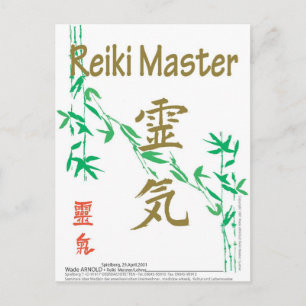 Reiki Master Vykort