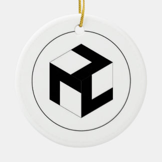 Reiki och Male Antahkarana Julgransprydnad Keramik