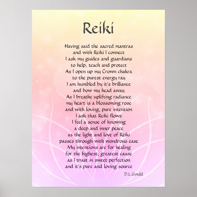 Reiki Poster (Framsidan)