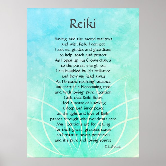 Reiki Poster (Framsidan)
