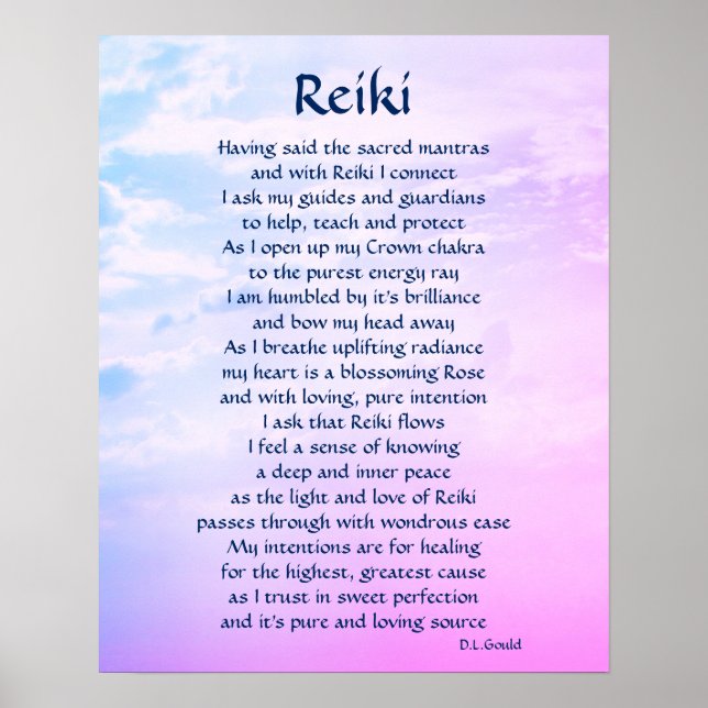 Reiki Poster (Framsidan)