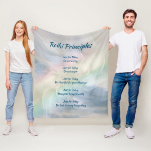 Reiki principer fleecefilt