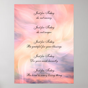 Reiki principer poster