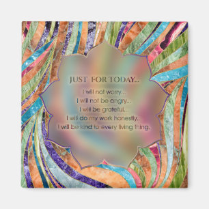 Reiki principer - Reiki Precepts Magnet