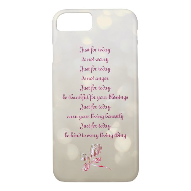 Reiki Principles Case-Mate iPhone Skal (Baksida)