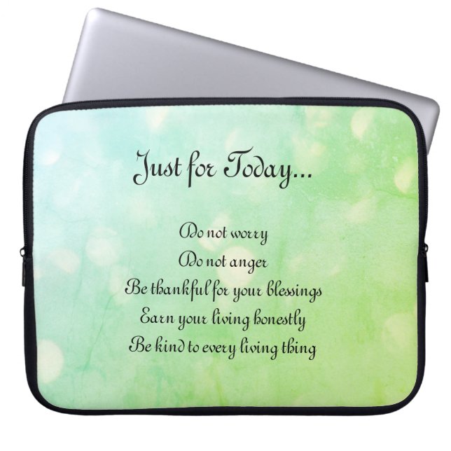 Reiki Principles Laptop Fodral (Framsidan)