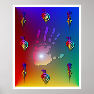 Reiki räcker poster