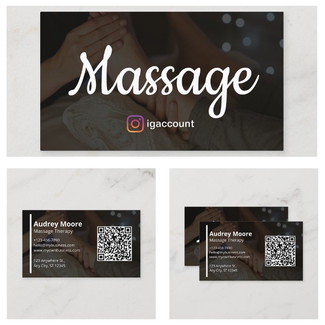 Reiki Reflexologists Hälsa massage Therapists Visitkort (Reiki Reflexologists Wellness Massage Therapists Business Card
)