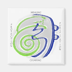 Reiki som läker magneten magnet