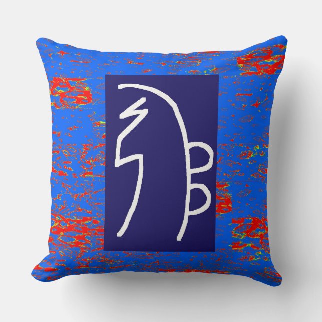 REIKI som läker vård- Wellbeing för symbolMALL Kudde (Framsida)