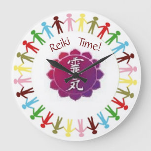 Reiki stämpelur stor klocka