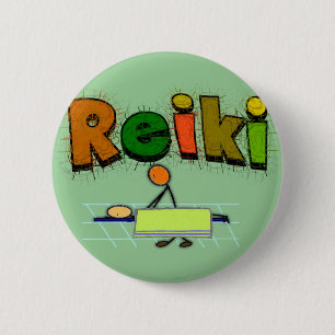 Reiki stick figurer designgåvor knapp