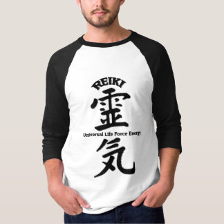 Reiki svart t-shirt