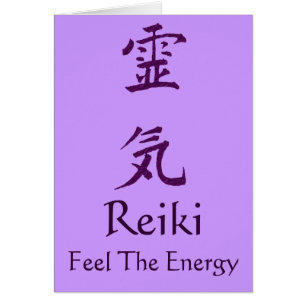 Reiki Symbol känner av Personligen för energi OBS Kort