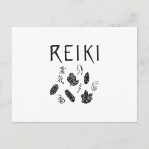 Reiki Symbols Ökad medvetenhet om ekodesign Vykort