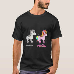 Reiki Unicorn Reiki Healer Practister for Jesus T Shirt