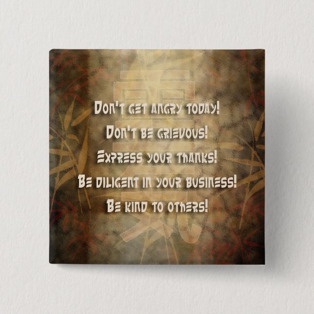 REIKI Usui Principles Knapp (Framsida)