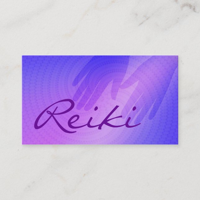 Reiki visitkortar visitkort (Framsida)