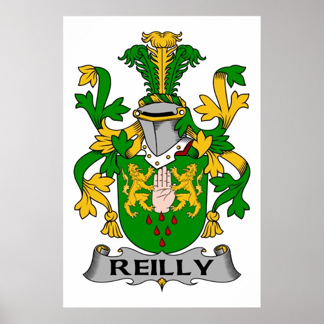 Reilly Family Crest Poster (Framsidan)