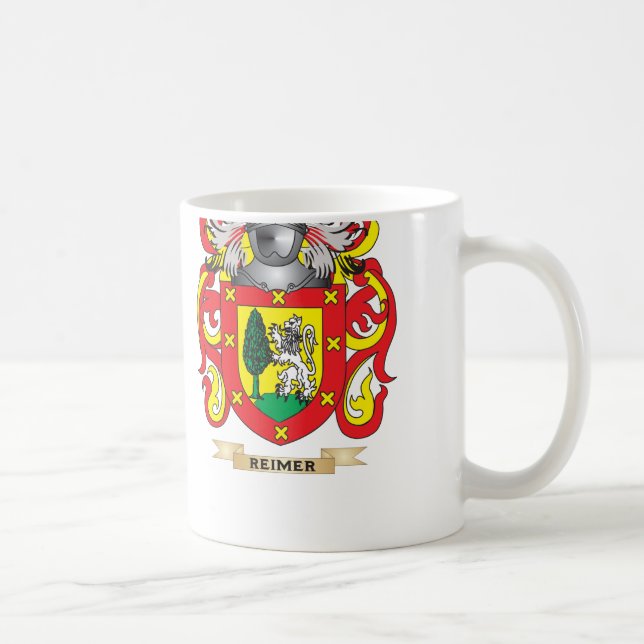 Reimer vapensköld (familjvapenskölden) kaffemugg (Höger)