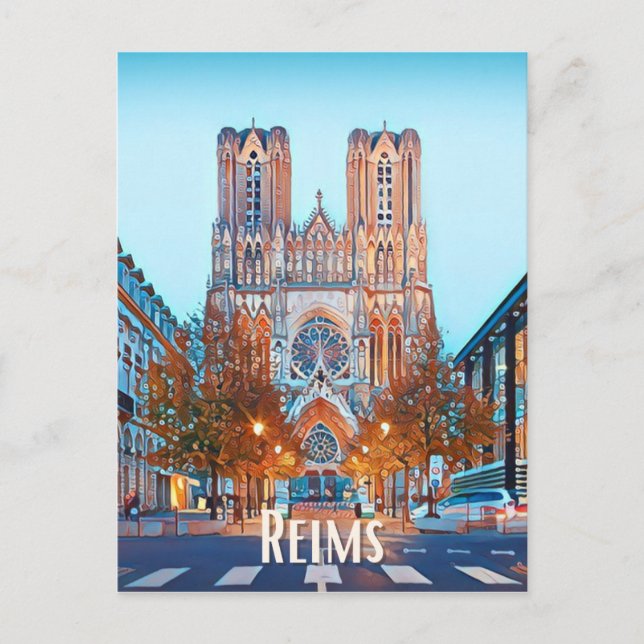 Reims Photo Vintage  Vykort (Framsida)