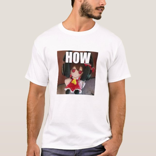 Reimu Fumo Touhou T Shirt (Framsida)