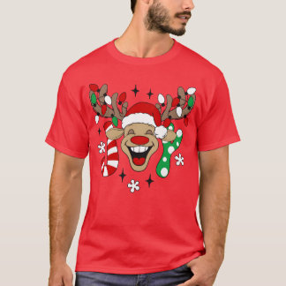 Rein Rudolph jul Ugly jul Sweater Girl T Shirt